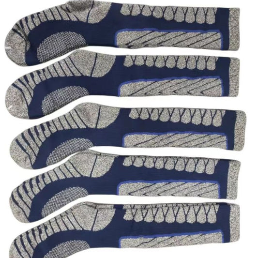Winter Thick Hiking Snow Skiing Socks Men Women Anti Slip Anti Odor Moisture Wic