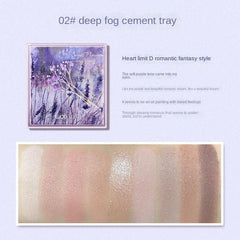 9-Color Eyeshadow Palette Matte Shimmer Blendable Powder