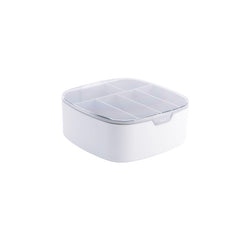 Desktop Covered Data Cable Storage Box Plastic Power Cord Storage Box