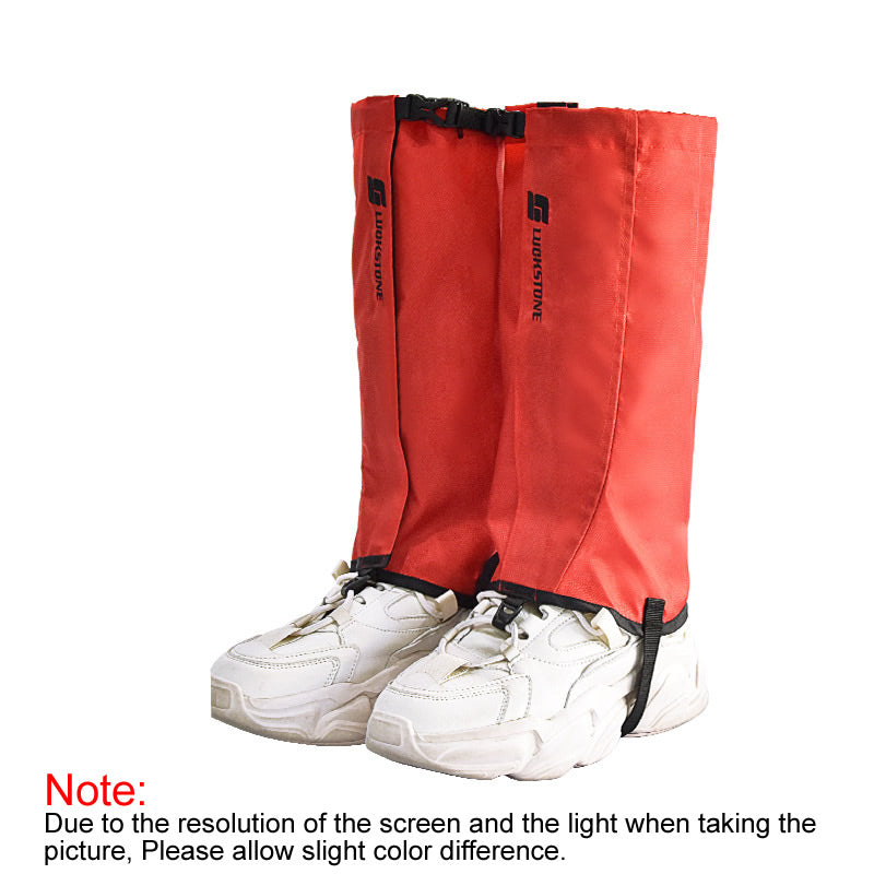 Waterproof Hiking Leg Gaiters Adjustable Snow Boot Guard