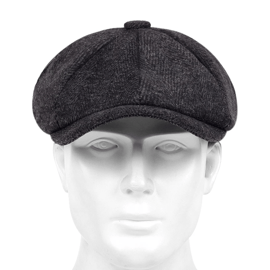Men's Octagonal Berets Newsboy Cap Painter Hat