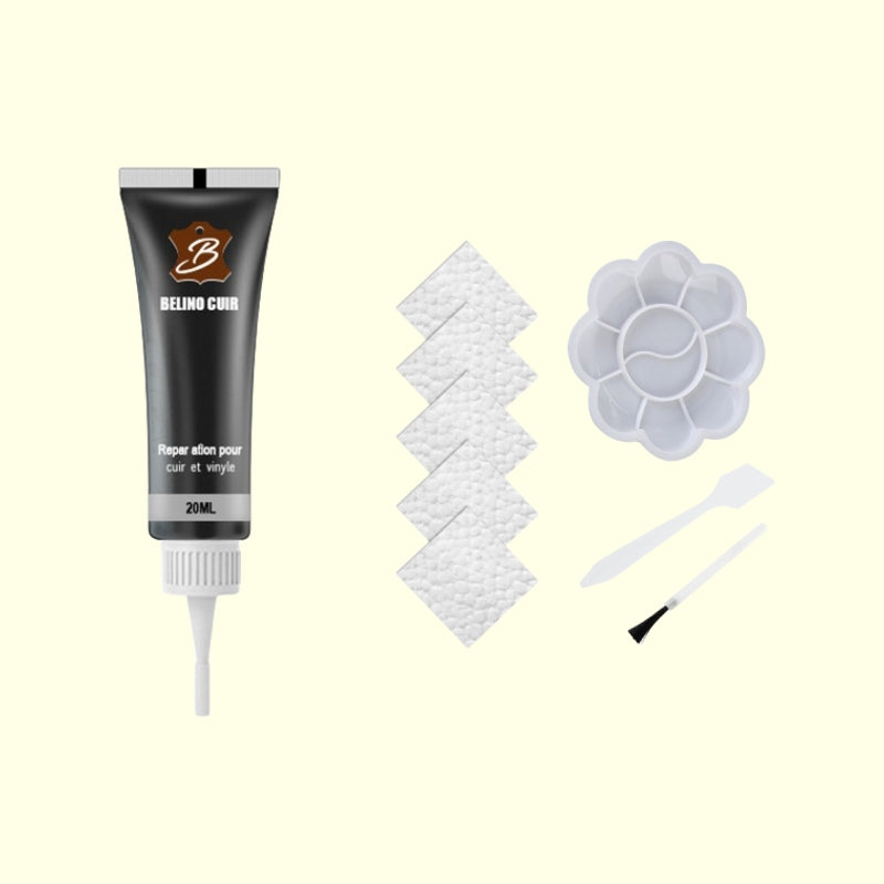 20ml Faux Leather Repair Cream - Fixes Scratches and Cracks - Car Seat Repair