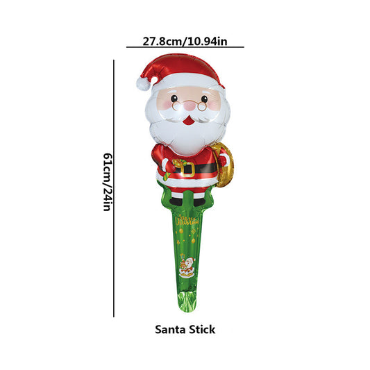 Christmas Aluminum Foil Balloon Decoration Set