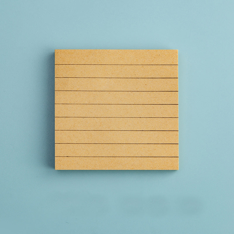 80 Pages Sticky Notes Creative Memo Pad Tearable Student Sticky Grid