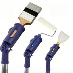 1pc Paint Extension Pole Accessory Roller Brush Universal Clamp