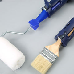 1pc Paint Extension Pole Accessory Roller Brush Universal Clamp