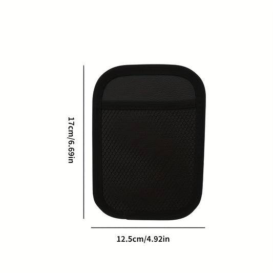 Car Mounted Storage Pocket Sticky Net Phone Holder