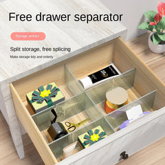 Transparent Drawer Storage Partition Board for Underwear Sock Storage