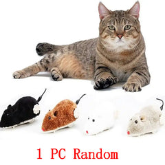 Random Wind Up Plush Mouse&Jumping Plush Chicks Chicken Easter Toys