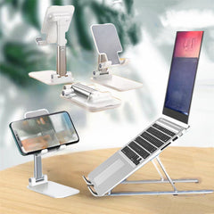 Adjustable Tablet Smartphone Lazy Desk Stand Foldable Cooling Laptop Mount