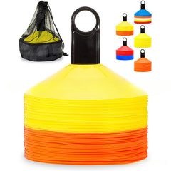 10pcs Soccer Ball Training Disc Agility Speed Equipment
