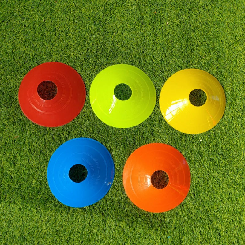 10pcs Soccer Ball Training Disc Agility Speed Equipment