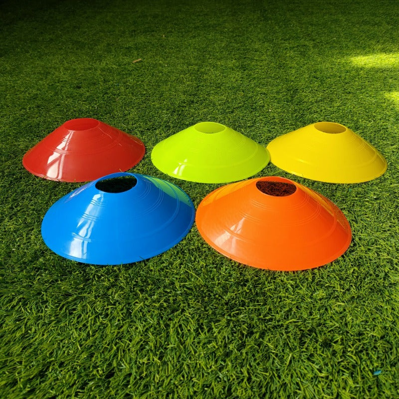 10pcs Soccer Ball Training Disc Agility Speed Equipment