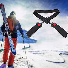 Adjustable Snowboard Carrying Strap Ski Pole Shoulder