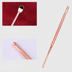 Stainless Steel Ear Cleaning Spoon Safe Earwax Picking Tweezers