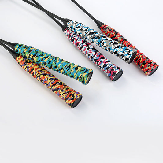 Camouflage Tennis Badminton Racket Overgrips Anti Slip Sweat Absorbent