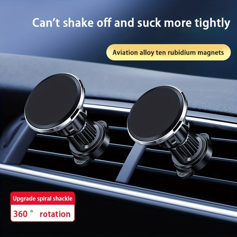 6 Magnets Car Phone Holder Mount for iPhone, Hands-Free Vent Cell Phone Holder