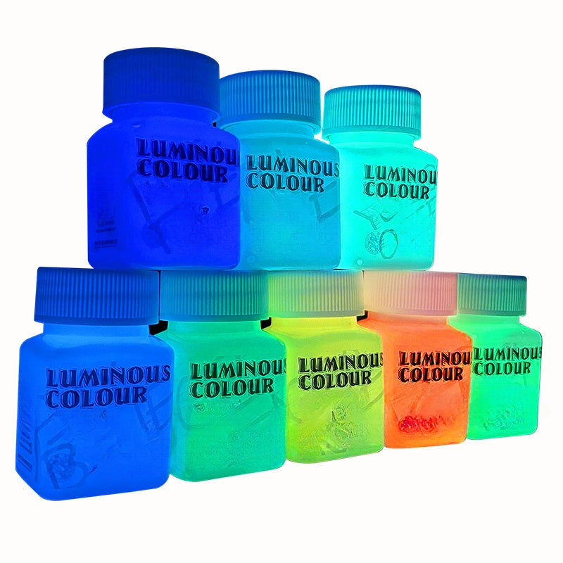 Luminous Pigment Acrylic Fluorescent Paint DIY Textile Fluorescent Liquid