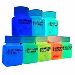 Luminous Pigment Acrylic Fluorescent Paint DIY Textile Fluorescent Liquid