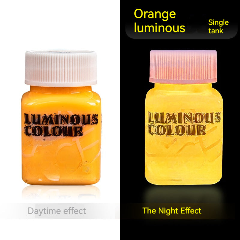 Luminous Pigment Acrylic Fluorescent Paint DIY Textile Fluorescent Liquid