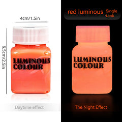 Luminous Pigment Acrylic Fluorescent Paint DIY Textile Fluorescent Liquid