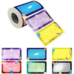 300 Stickers Roll Name Stickers Classification Labels