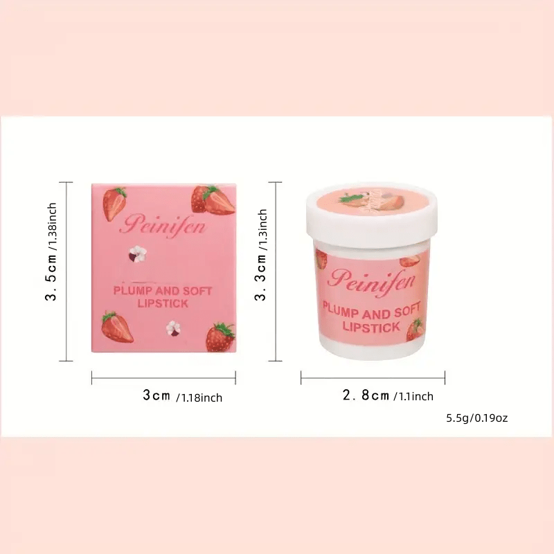 Peach Lip Balm Moisturizing Lip Care with SPF Protection