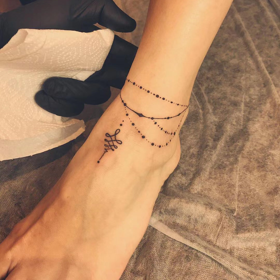 Sweet Fairy Body Art Lace Tattoo Sticker