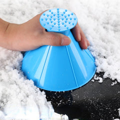 2pcs Snow Blower Windshield Cone Deicing Tool Snow Remover Car Snow Scraper