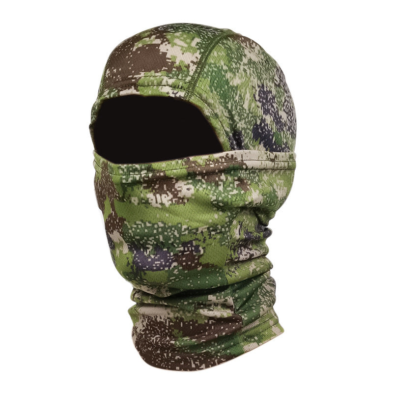 Tactical Camouflage Neck Gaiter Helmet Inner Hat Outdoor Riding Mask