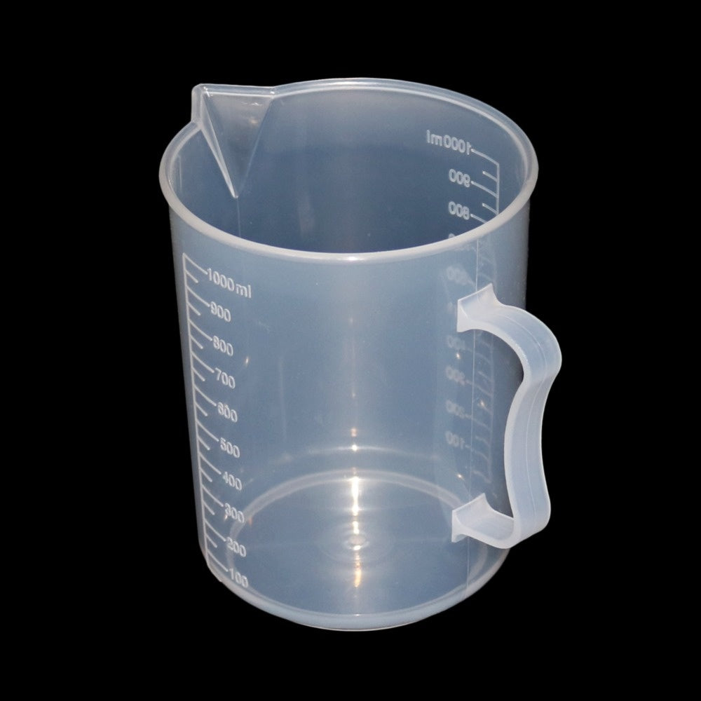 Plastic Measuring Cup 250-2000ml Transparent Kitchen Laboratory Tool