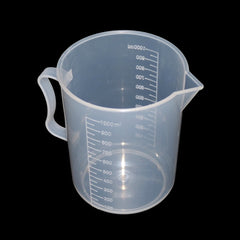 Plastic Measuring Cup 250-2000ml Transparent Kitchen Laboratory Tool