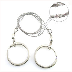 Steel Wire Saw Portable Life-saving Saw Outdoor Camping Survival Equipment