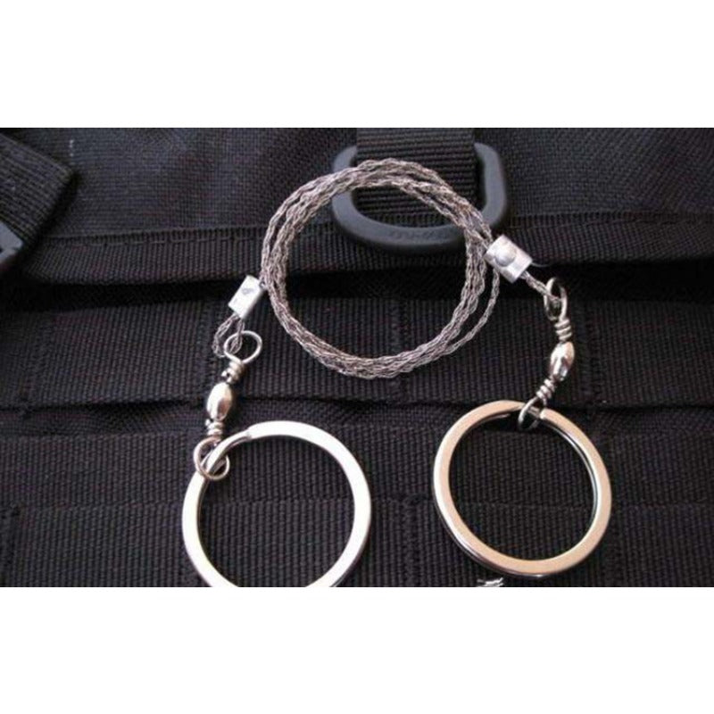 Steel Wire Saw Portable Life-saving Saw Outdoor Camping Survival Equipment