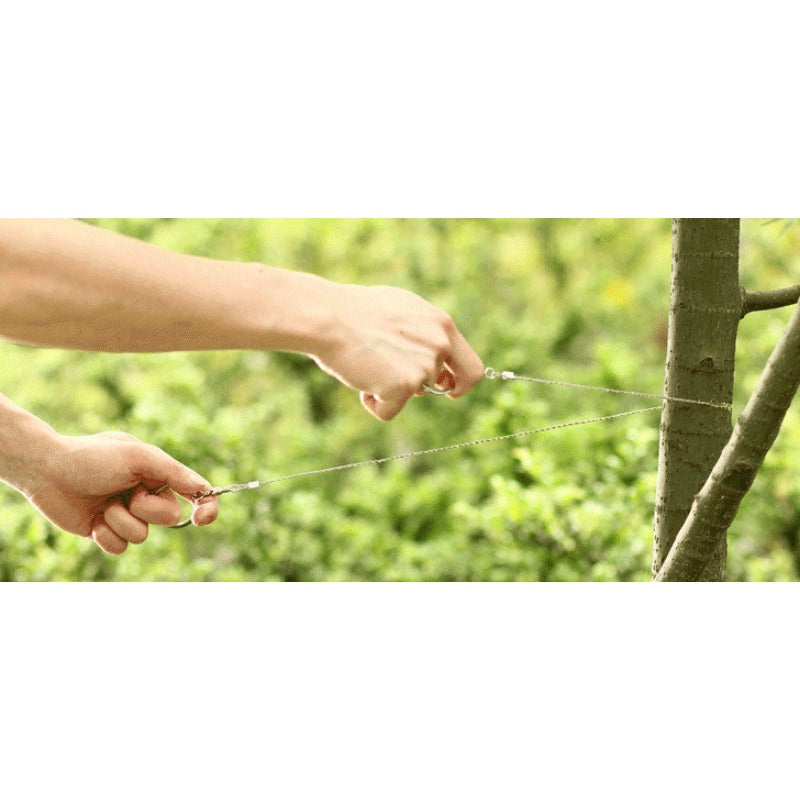Steel Wire Saw Portable Life-saving Saw Outdoor Camping Survival Equipment