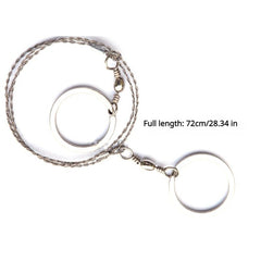 Steel Wire Saw Portable Life-saving Saw Outdoor Camping Survival Equipment