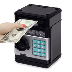Piggy Bank Cash Coin Can ATM Bank Electronic Coin Money Bank