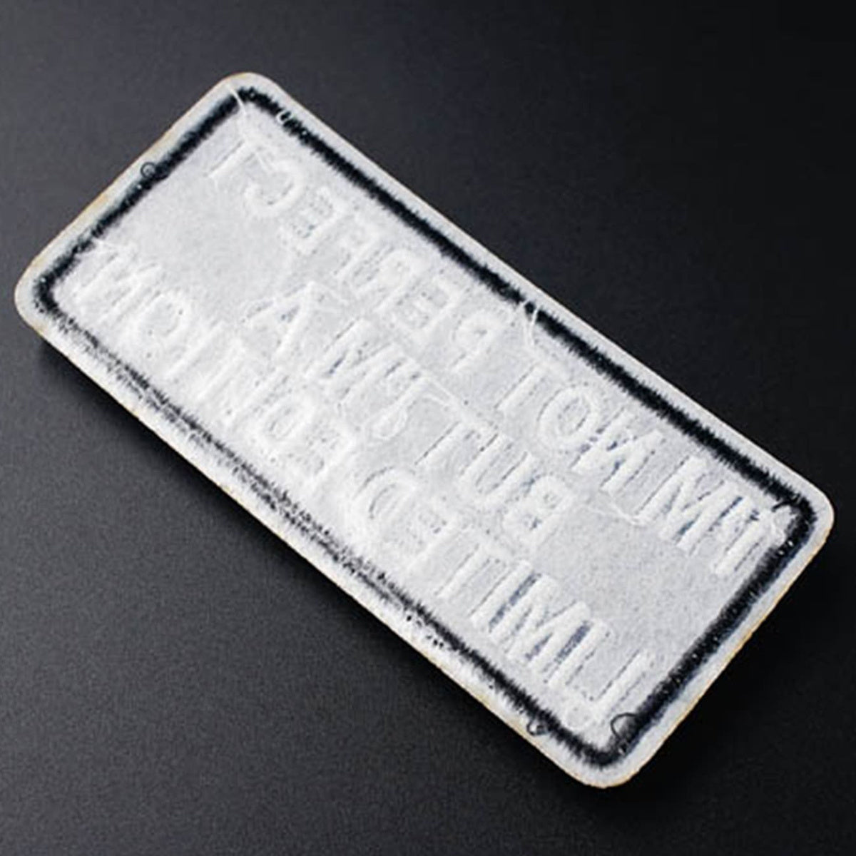 1pc Letter Patch Hot Melt Glue Ironing Cloth Sticker Iron On Sew On Patches