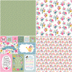 15pcs Fairy Tale Garden Paper Retro Journal DIY Tools