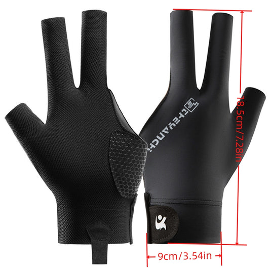 D258 Lightweight Breathable Billiard Gloves Non Slip Single Pack