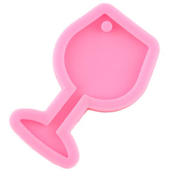 Wine Glass Pendant Silicone Mold for DIY Jewelry Making