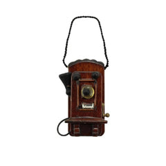 Vintage Dollhouse Wall Mount Phone Furniture Accessory