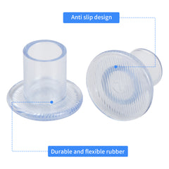 12 Pairs Clear Heel Stoppers High Heel Protectors Women Shoes Heels Savers