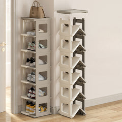 Foldable Shoe Cabinet For Dormitory Space-saving Shoe Storage