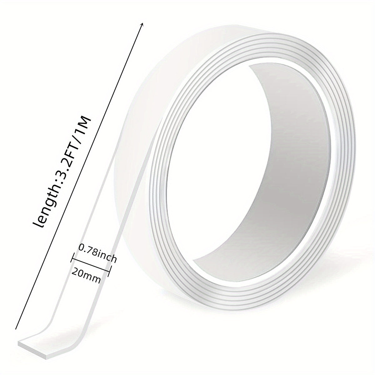 99 Heavy Duty Double Sided Tape Strong & Transparent