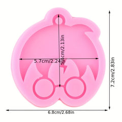 Anime Boy Shape Jewelry Pendant Silicone Mold DIY Resin Epoxy Keychains