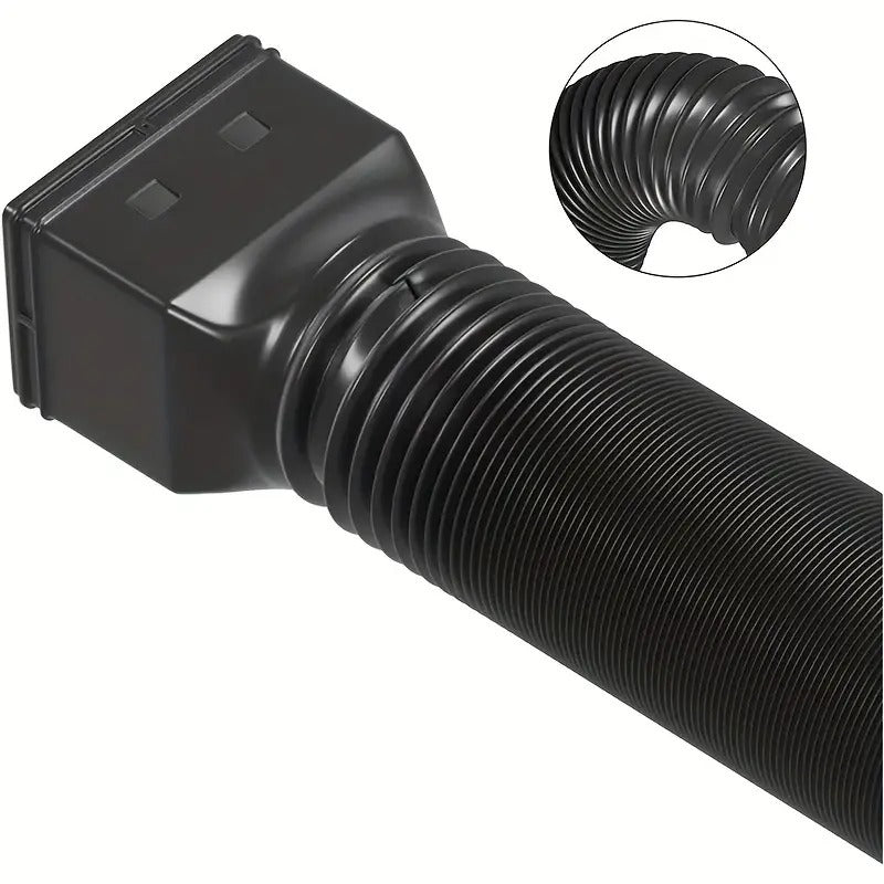 Flexible Downspout Extension Drainage Extender for Rain Gutters