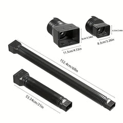 Flexible Downspout Extension Drainage Extender for Rain Gutters
