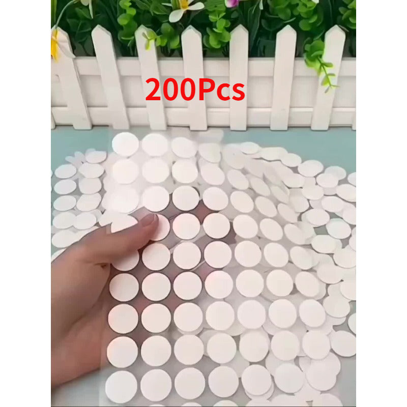 200 Dots Waterproof Adhesive & 10 Sheets Round Stickers