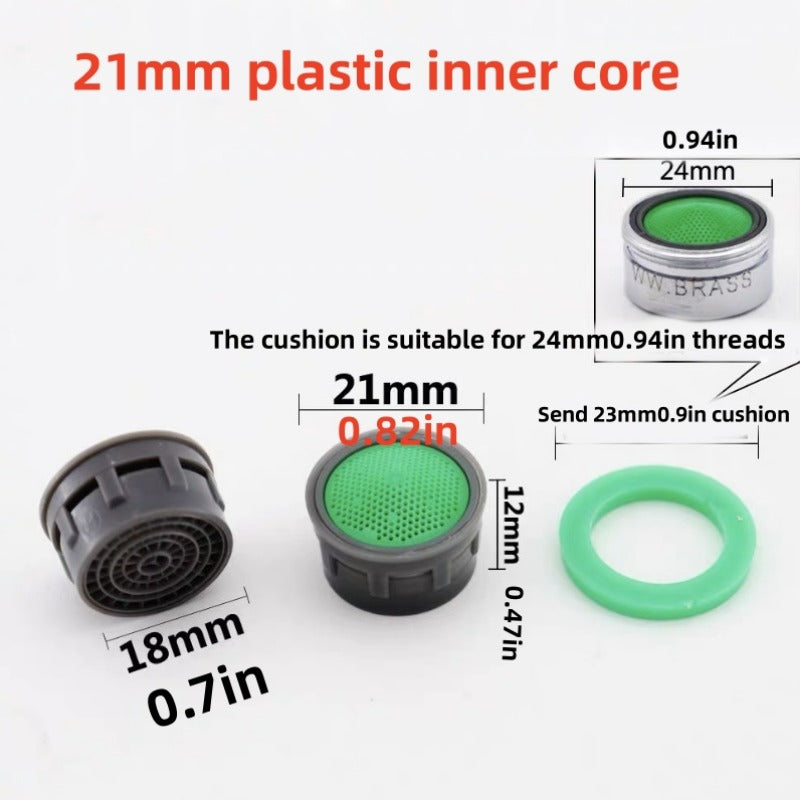 10pcs Water Saving Aerator Porcelain Bathroom Faucet Bubbler Spout